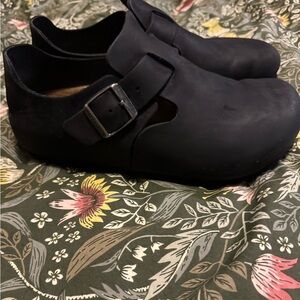 Birkenstock London clogs, black 38